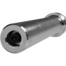 Гриф олимпийский UNIX FIT PRO 320 прямой 220 см / 50 мм Chrome BB22_50OLYMPCE320